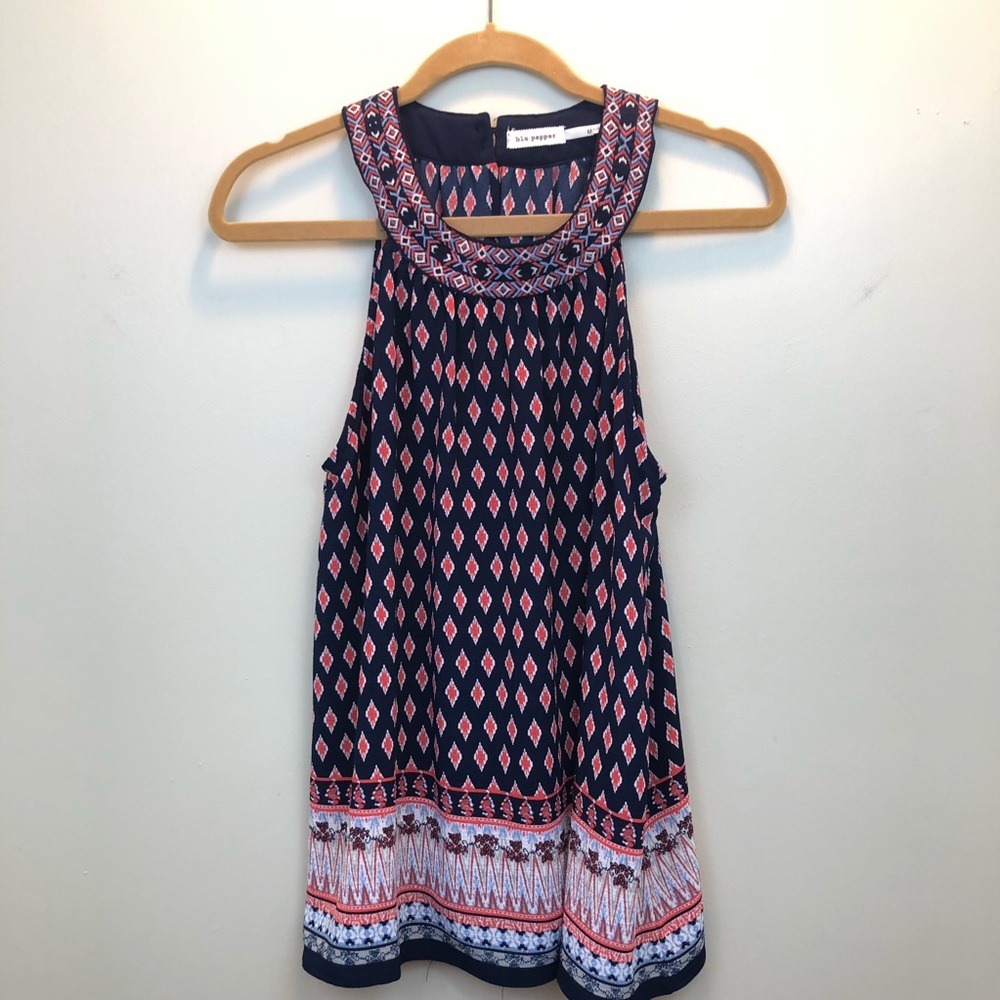 Anthropologie blu pepper blouse